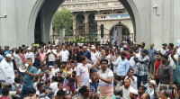 Ishraque’s supporters continue protests at Nagar Bhaban for day-4